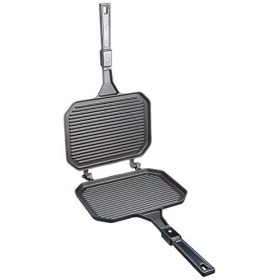 Ilsa 650 Gril/Moule à sandwiches antiadhésif Noir