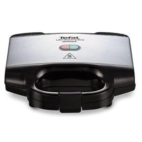 Tefal Appareil à croque-monsieur, Rapide et puissant, Rangement facile, Revêtement antiadhésif, Verrouillage pour plus de séc