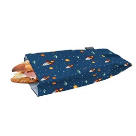 NERTHUS Wiederverwendbare Dinosaurier-Beutel, umweltfreundlich, anpassbar, leicht zu reinigen und maschinenwaschbar