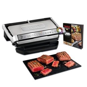 Tefal OptiGrill+ XL, Gril intelligent, 9programmes, Modes manuel, 2000W, Plaques amovibles, Nettoyage facile GC722D16, Noir/A