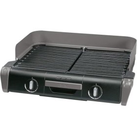 Tefal TG800012 Électrique Family Grill 2 Grils Acier inoxydable Noir