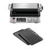 Braun MultiGrill 7 CG 7040, Appareil Panini Électrique avec Contrôle Électronique, 2 Thermostats Indépendants, 3 Positions de