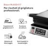 Braun MultiGrill 7 CG 7040, Appareil Panini Électrique avec Contrôle Électronique, 2 Thermostats Indépendants, 3 Positions de