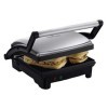 Russell Hobbs Appareil Croque Monsieur [Multifonction 3en1] CookAtHome Plancha, Barbecue de table, Sandwich/ panini, 5 Porti