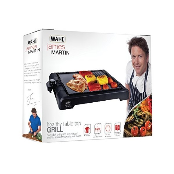 Wahl ZX833 James Martin Grill de table polyvalent Noir