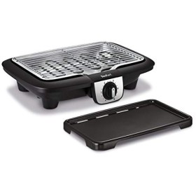 Tefal EasyGrill XXL Barbecue électrique sur pieds, Large surface de cuisson, 2500 W, Thermostat réglable, Cuisson simultanée,