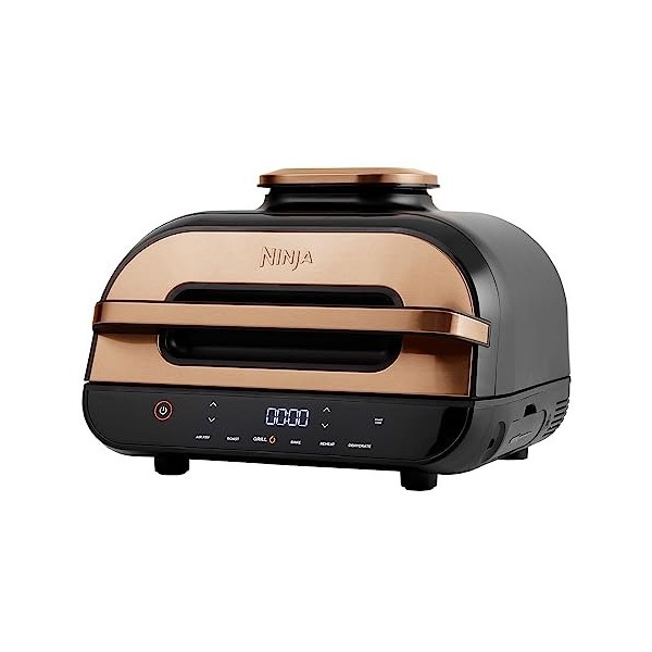 Ninja Foodi MAX Health Grill & Air Fryer, 6-en-1, Griller, Frire, Cuire, Rôtir et plus, 3,8L, Pièces Lavables au lave-vaissel