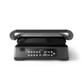 Philips Contact grill - Sonde de Température et 8 Fonctions Préréglées. Gril avec grand surface de cuisson. Contrôle Numériqu