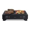Rowenta KG900812, Grill, 70% de fumée en moins, moins dodeurs, 2 zones de cuisson indépendantes, 2000 W, Noir