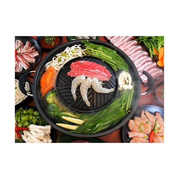 TomYang - Ensemble de Vaisselle [10 pièces] pour Thai Grill, Hot Pot, Pho Bo, Sukiyaki, Korean BBQ