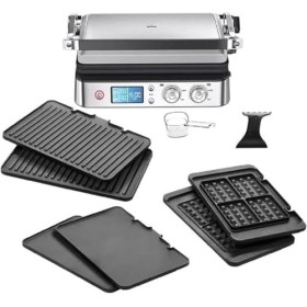 Braun MultiGrill 9 CG 9047, Appareil Panini Électrique avec Plaques de Grillage, Cuisson, Gaufres, 2 Thermostats Indépendants