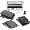 Braun MultiGrill 9 CG 9047, Appareil Panini Électrique avec Plaques de Grillage, Cuisson, Gaufres, 2 Thermostats Indépendants