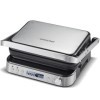 AMZCHEF Gril de contact multifonctionnel 4 en 1, Grille, Gaufrier & SandwichMaker avec 4 plaques amovibles antiadhésives, tem