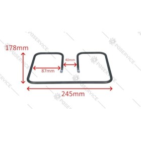 Rowenta résistance inférieur Grill Plaque Grille Optigrill gr702 gr712