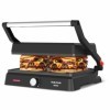 Taurus - Grill Bistro 2600W | 2-en-1: Grill et Plancha | Plaques 29x23 cm | Ouverture 180° | Revêtement Antiadhésif sans PFOA