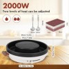 BAOSHISHAN Hot Pot Grill 2-IN-1 Gril électrique pour marmites et barbecue 34CM Cuiseur de marmites, antiadhésif et sans fumée