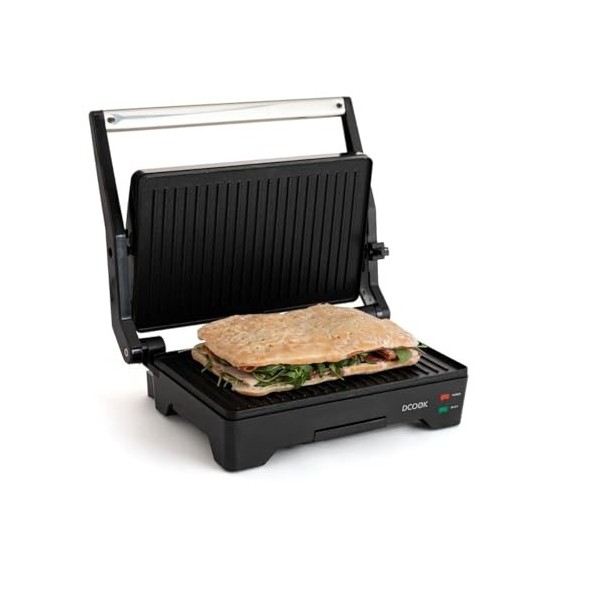 Dcook Gallery Grill double plaque 1600 W Acier
