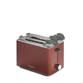 Tognana Iridea Wireless Toaster with Double Plug and Crumb Collector, Apple Red
