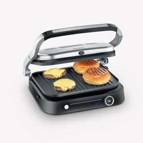 SEVERIN SEVINI PRO Multi-gril viande 7 programmes automatiques, Gril électrique multifonction pour légumes, steaks et paninis