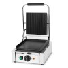 VERTES Gril de Contact, Plaques de Gril en Fonte Rainurée/Plate, 1800W Gastronomie Multigrill pour Panini, Galette, Viande, L