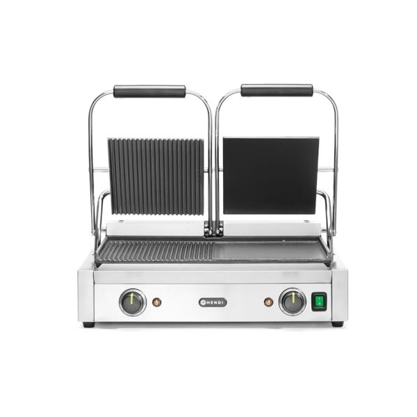 HENDI 263907 Grill de contact - modèle double