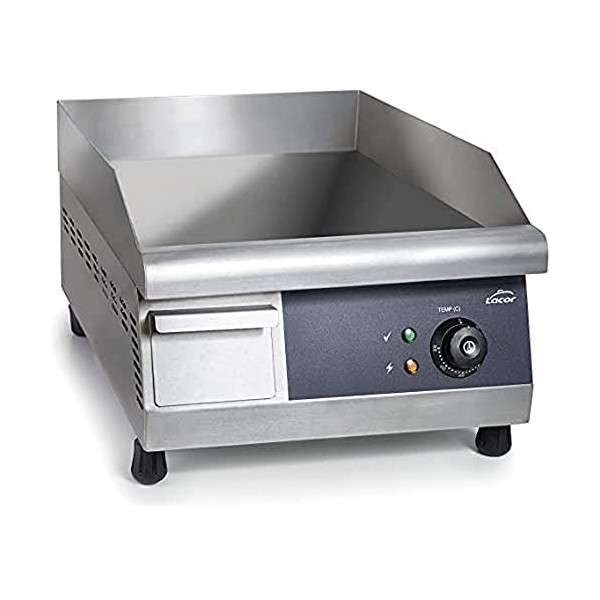 Lacor 69379 69379 Plaque de cuisson professionnelle en acier inoxydable 3000 W 40 x 40 cm