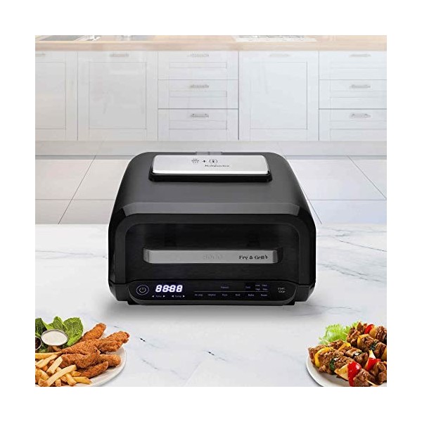 SOGO Grille et friteuse à air 4 l | Grill multifonction + Air Fryer SS-10130 1700 W