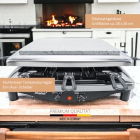 Steba Raclette RC 3 plus chrom, chrome