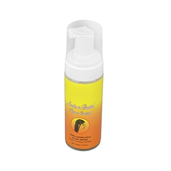 Braiding Mousse, Braid Mousse 150ml Élimine les Frisottis Longue Durée pour Twist