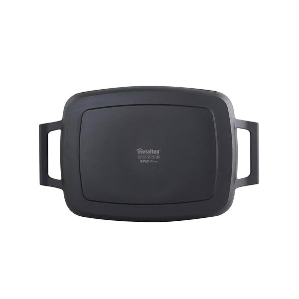 METALTEX Grill Pan, Black, 47 x 29 cm
