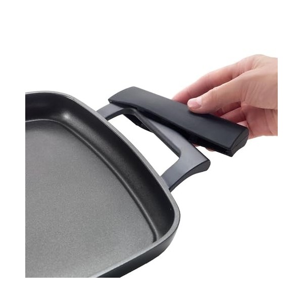 METALTEX Grill Pan, Black, 47 x 29 cm
