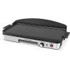 RIVIERA & BAR Plancha QPL345 Power zone, Negro, Acero Inoxidable