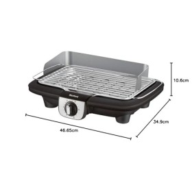 Barbecue électrique Tefal BG90A810 Easygrill Adjust Inox 2300 W Noir