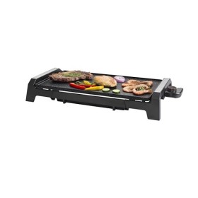 SENYA Plancha électrique - 2200 W Plaque effet pierre Antiadhésive, grande surface de cuisson 6 à 8 personnes, bac récupérate