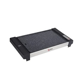 Jata GR3000 Plancha de cuisine électronique avec 4 températures, anti-adhérente, 2700 W, résistance en forme M, dimensions 48
