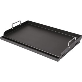 GFTIME Plancha en téflon 63 x 41 cm pour la plupart des barbecues à gaz et au charbon de bois, plaque supérieure plate univer