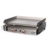 Plancha Tonio - Plancha Bento 6 à 12 personnes - Gaz butane propane - Plaque de cuisson inox – Caisson Inox – Système de sécu