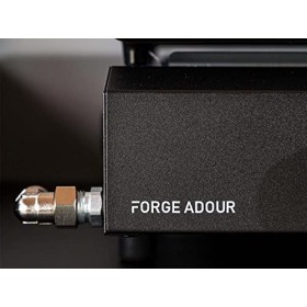 Forge Adour Plancha gaz 2700w plaque fonte émaillé 37.5x37.9cm baseg45a