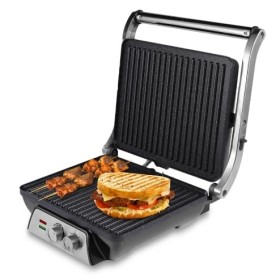 PLANCHA GRILL PANTALLA DIGITAL - 4 REBANADAS - 2000W