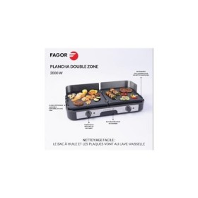 Plancha Electrique - Planche FAGOR - FG823 - Inox Extra Large - 2200 W