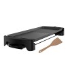 Cecotec Plancha électrique Tasty&Grill 3000 RockWater XL 2400 W, grande surface 70 x 22 cm, revêtement pierre RockStone, anti