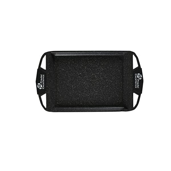 Pradel Excellence - 52402M - Plancha "Façon Pierre" en Cuir Dimensions : 48 x 28 cm, Ancien Manche