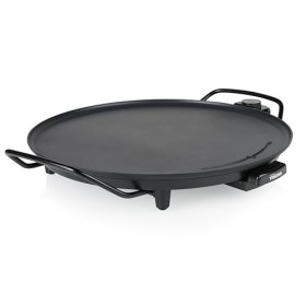 Tristar plancha ronde BP-2787 - Ø 40 cm - Pour 4 personnes - 2 000 W, Noir