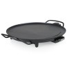Tristar plancha ronde BP-2787 - Ø 40 cm - Pour 4 personnes - 2 000 W, Noir