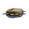 Tefal Raclette Colormania 3 en 1 Appareil à Raclette Grill et Crêpe, Revêtement Antiadhésif Easy Plus, 8 Coupelles, Compatibl