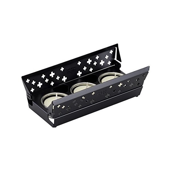 KUHN RIKON Raclette Set Candle Light Mini Noir, Autre, Poêlon à raclette antiadhésif