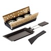 Kuhn Rikon 32171 Candle Light Raclette Set Mini Aluminium/Cuivre 22 x 11,5 x 7,5 cm, Cuivré