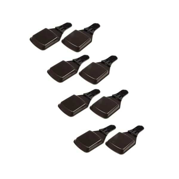 Coupelle Raclette Carré lot de 8