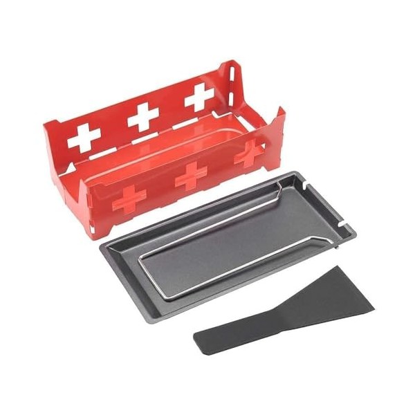 Raclette à fromage,Mini ustensiles de cuisson à raclette, Fromage Plateau De Cuisson en Acier,raclette bougie,raclette à From