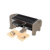 LITTLE BALANCE 8618 Raclette 2 Meuuh…!, Appareil à raclette 1/2 personnes, Grill amovible, 2 spatules + 2 planchettes, Sans P